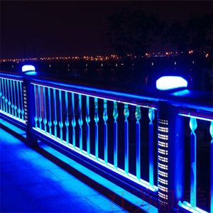 河道燈光護(hù)欄